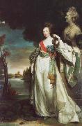 Portrait of Aleksandra Branicka lady-in-waiting of Catherine II, Richard Brompton